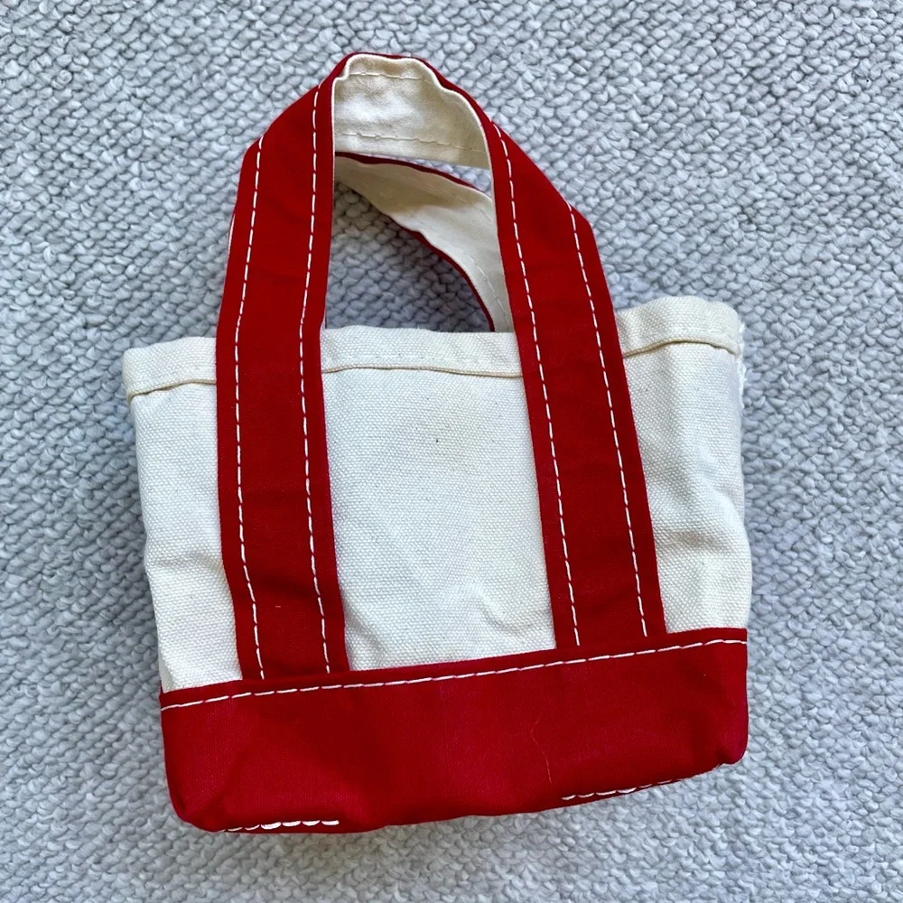 L.L. Bean Boat and Tote Mini, Red - Picture 2 of 9
